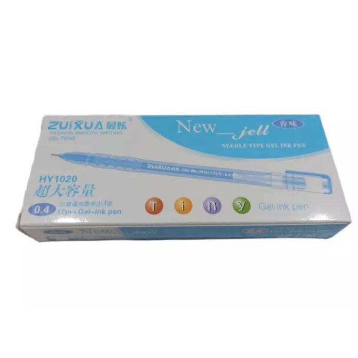 

TERBARU 8727 Zuixua Pulpen Gel / PEN GEL New Jell Pulpen 0.4mm ISI 12 ボ