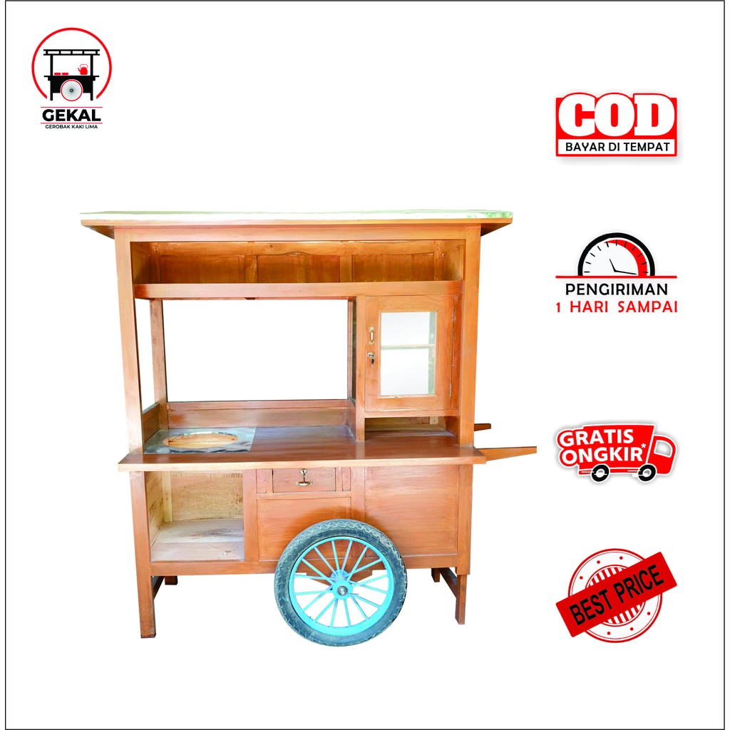 Gerobak Bakso / Rombong Bakso murah