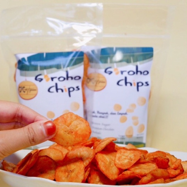 

Keripik Pisang Goroho Khas Gorontalo / Cemilan Gorontalo/ Oleh-Oleh Gorontalo - Balado 350gr