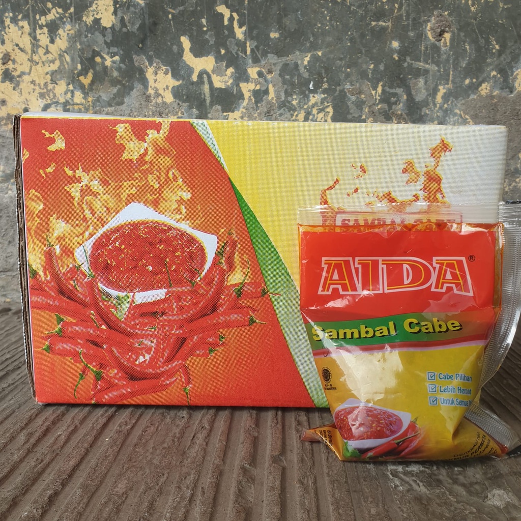 

[Dus] AIDA Sambal Sambel Cabe Pedas Alami