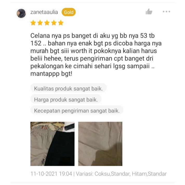 Celana wanita kulot 7/9 korean crops catton combed willow pants || celana katun wanita 7/9 pinggang karet celana wanita seperempat melar tebal