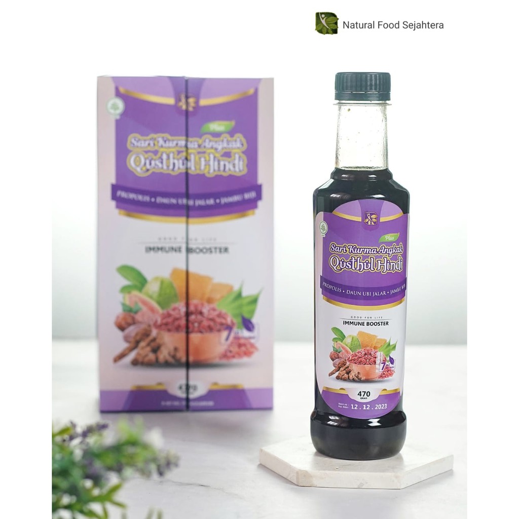 

Qusthul Hindi Angkak 7 in1 470 gr Immune Booster