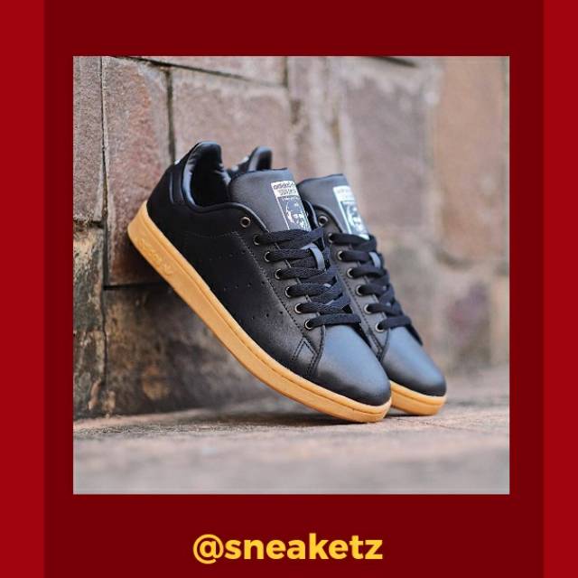 adidas stan smith hitam