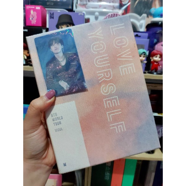 [READY STOCK] DVD BTS WORLD TOUR LOVE YOURSELF SEOUL PC SUGA