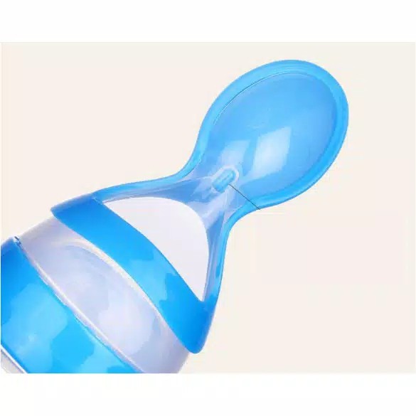 Sendok botol Makan Bayi / Botol Sendok / Botol Silicone Baby Feeding Bottle Spoon / SENDOK BOTOL