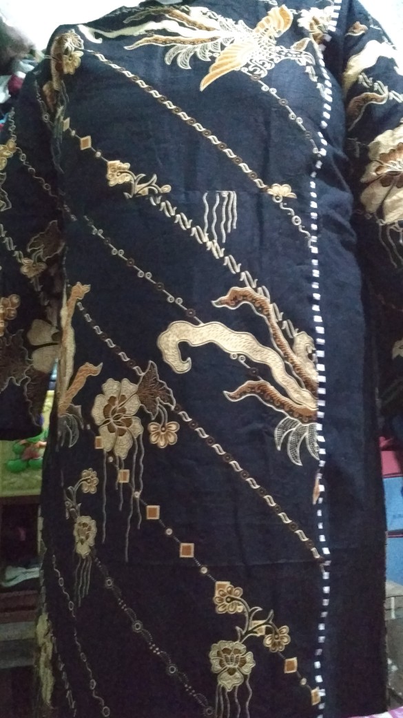[ Gamis Jumbo ] Terbaru Gamisbatik Sekar Wangi Big Size Ld 120cm Batiksolo Batikmodern Fashionmuslim