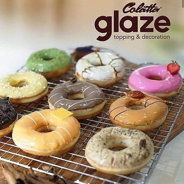 

(xwst -47) COLATTA GLAZE Donat Topping 250gr BEST PRICE & QUALITY Spesial Untuk Anda