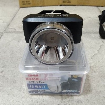 Senter kepala cas terang SURYA 15W SYH L155C (FREE BUBLE) di kota Pontianak