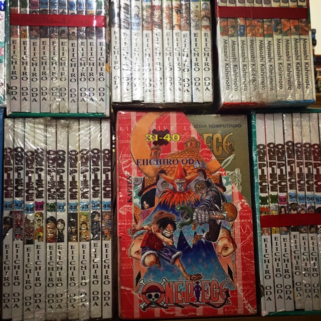 Paket komik One piece set/box