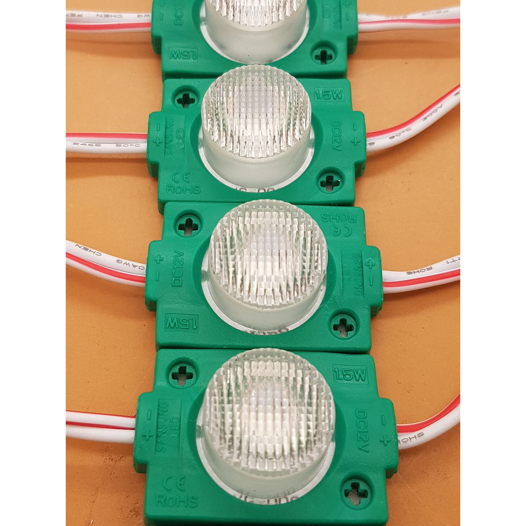 Cahaya HIJAU 1.5w samsung new SMD 3030 injection led module