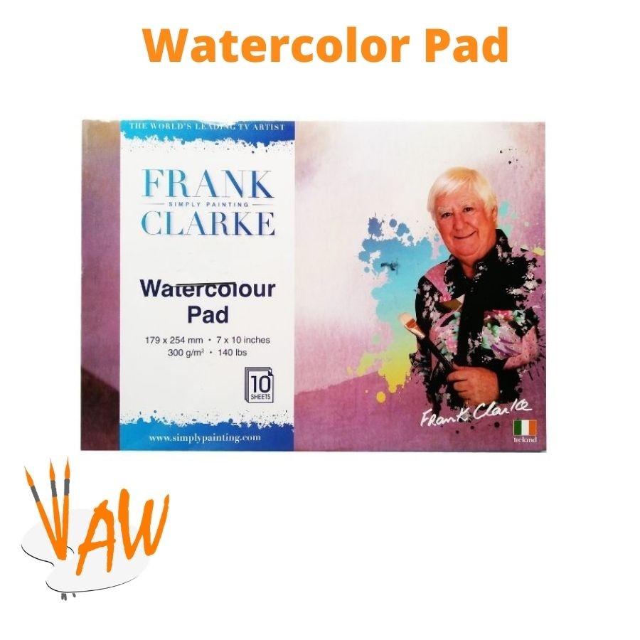 

Watercolor Pad Frank Clarke 10 x 14 Inch | 300 gsm