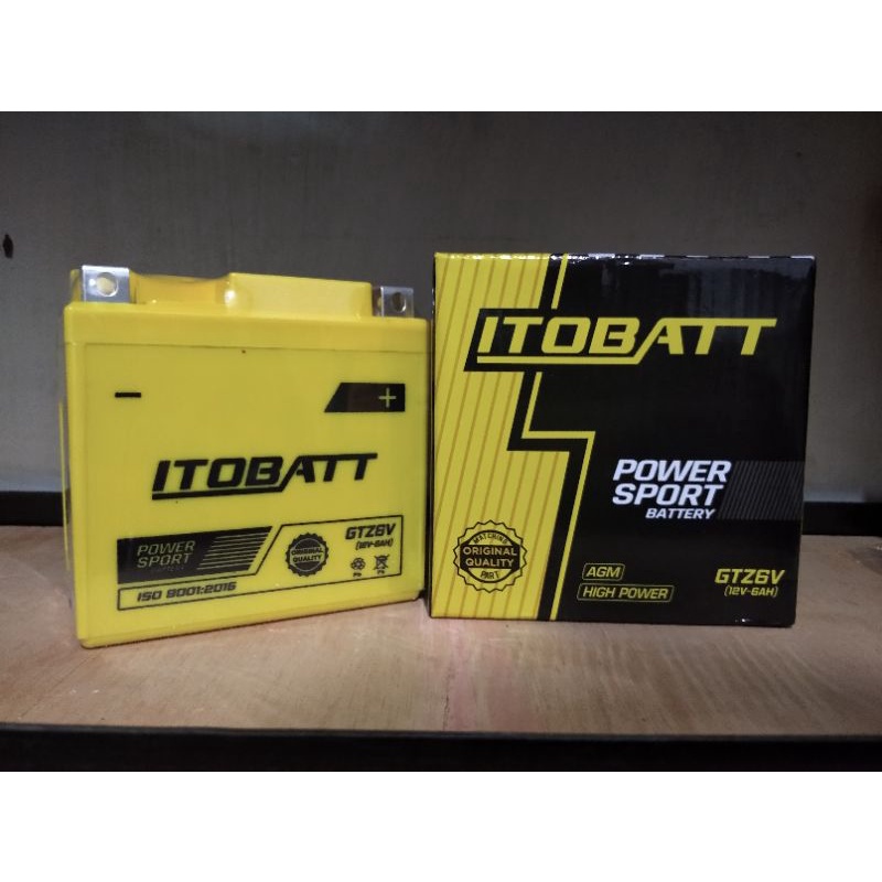 Aki Motor HONDA Vario 150 125 Sonic CBR ADV PCX Beat ESP CBS ISS Itobatt Gtz6v Pop Genio ISS Scoopy 