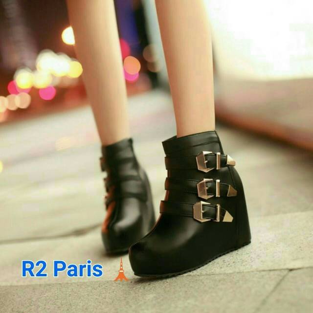 ZPT-Sepatu boot fashion wanita OF-23