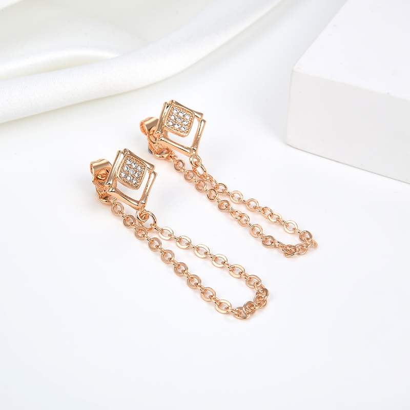 anting titanium wanita emas muda anti karat dewasa tusuk korea asli panjang dan luntur korea style selamanya dewasa 98e