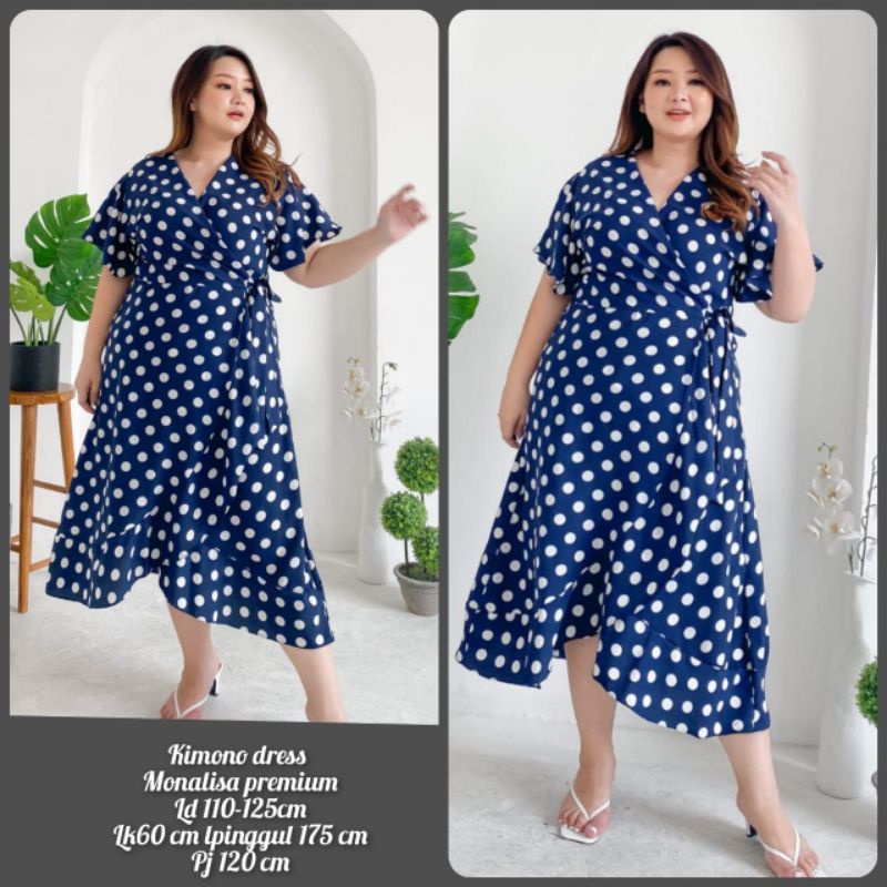 Dress Kimono  Big Size import