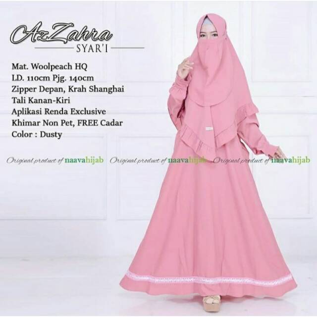 AzZahra Syar'i by Naava Hijab
