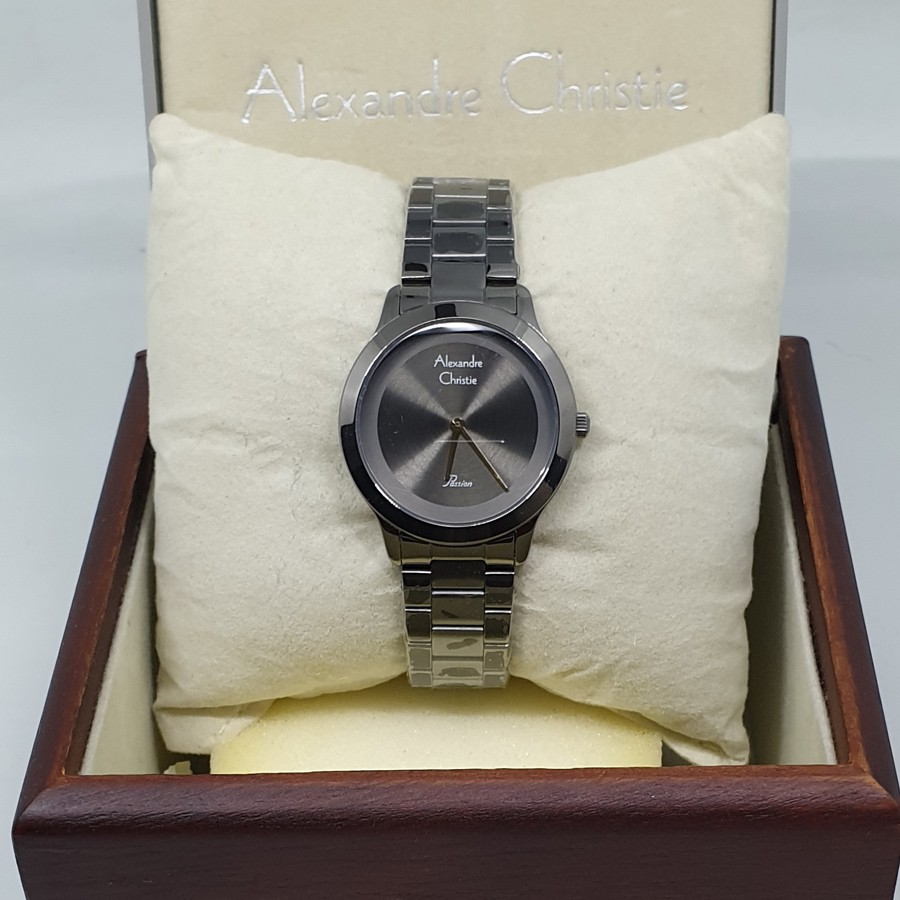 Alexandre Christie Ac2784 Full Black, Jam Tangan Wanita, Original