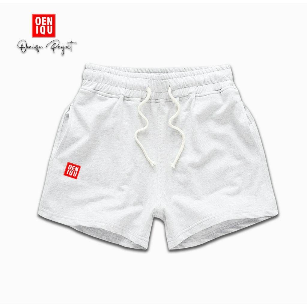 Celana pendek short pants pria warna putih