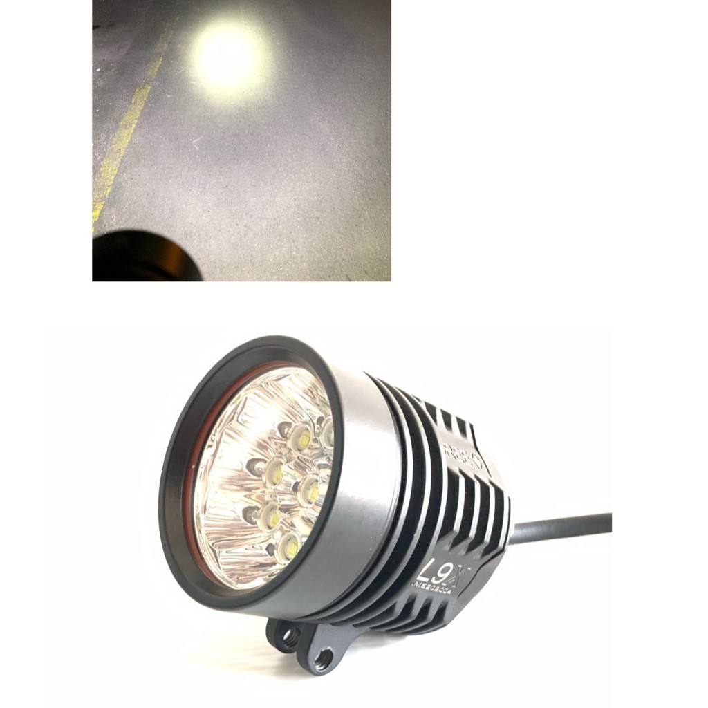 Lampu Tembak Sorot LED L9X Cree 9 Mata Waterproof