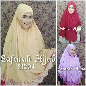 JILBAB SYARI RENDA /KHIMAR SYARI JUMBO , BY SAFARAH HIJAB