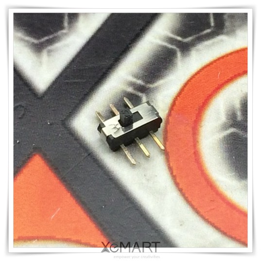 Mini Slide Toggle Switch 6 Pin DPDT Saklar Geser SMD