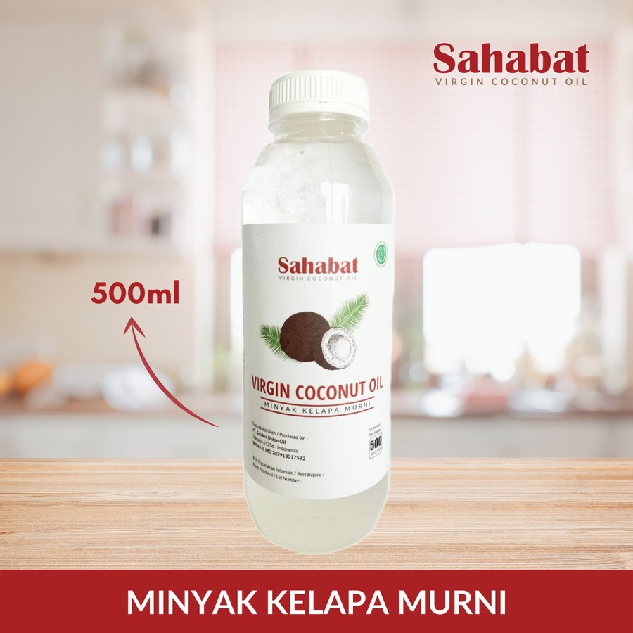 

minyak kelapa murni virgin coconut oil vco sahabat 500