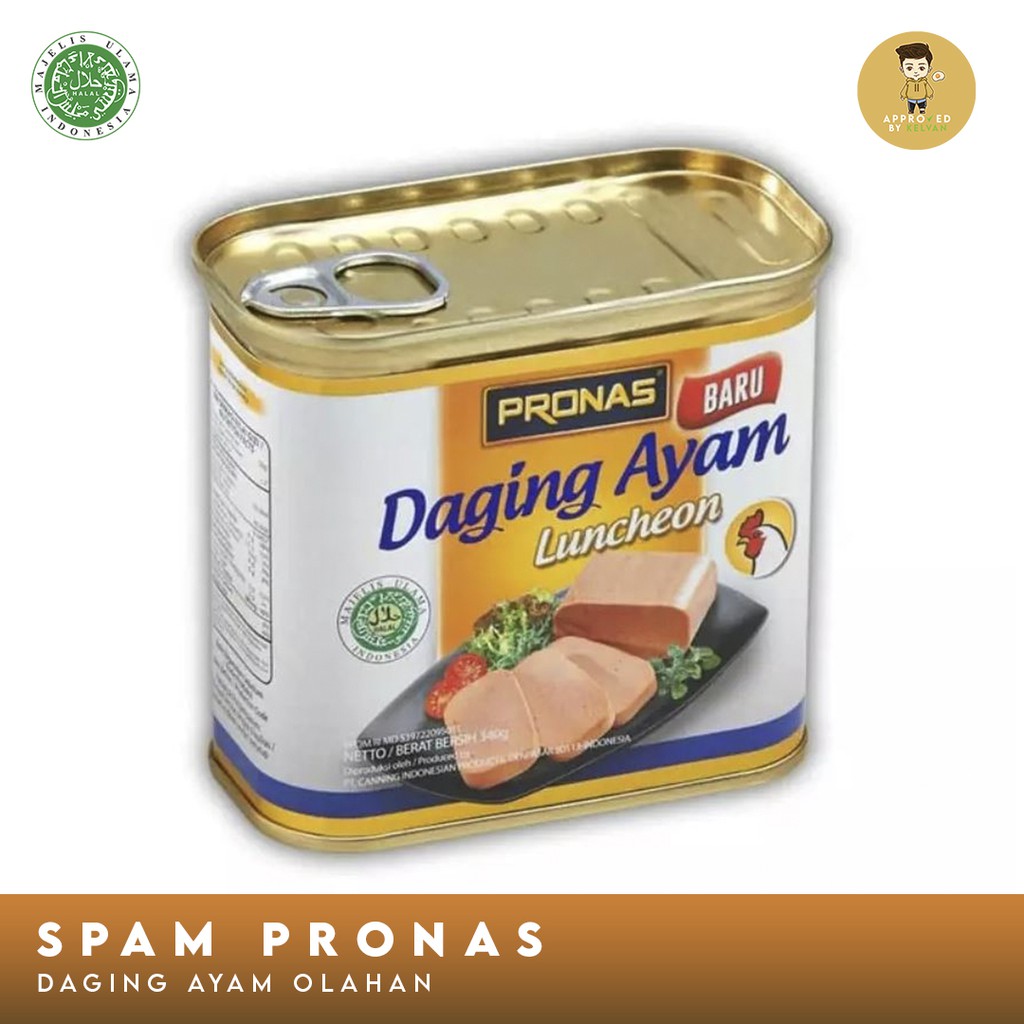 

Pronas Luncheon Ayam Kaleng 340Gr