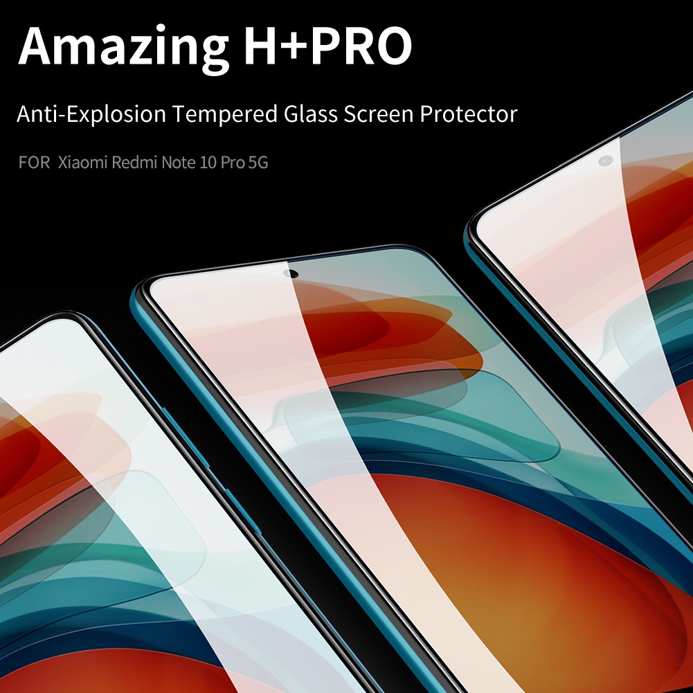 Tempered Glass XIAOMI Redmi Note 10 Pro 5G Nillkin Amazing H+ Pro