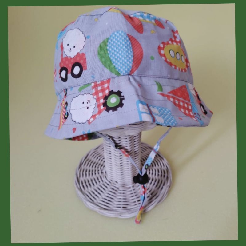 Topi bucket anak bayi baby hat bucket