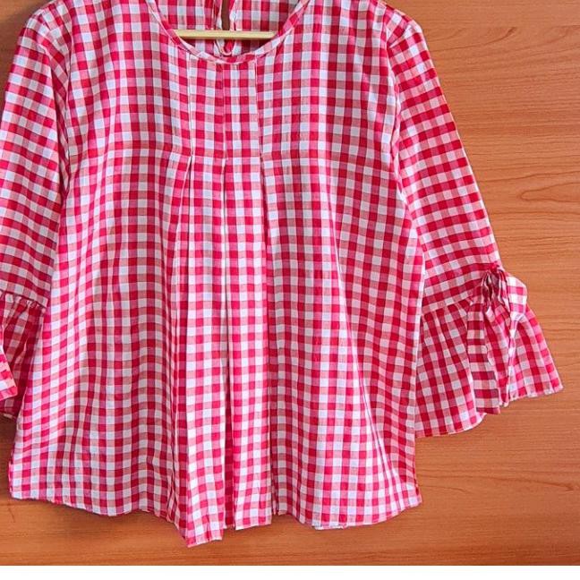 ➨ ERLINDA BLOUSE WANITA | BIG SIZE | PLAIN BLOUSE | ATASAN WANITA | BAJU JUMBO ERLINDA ❉