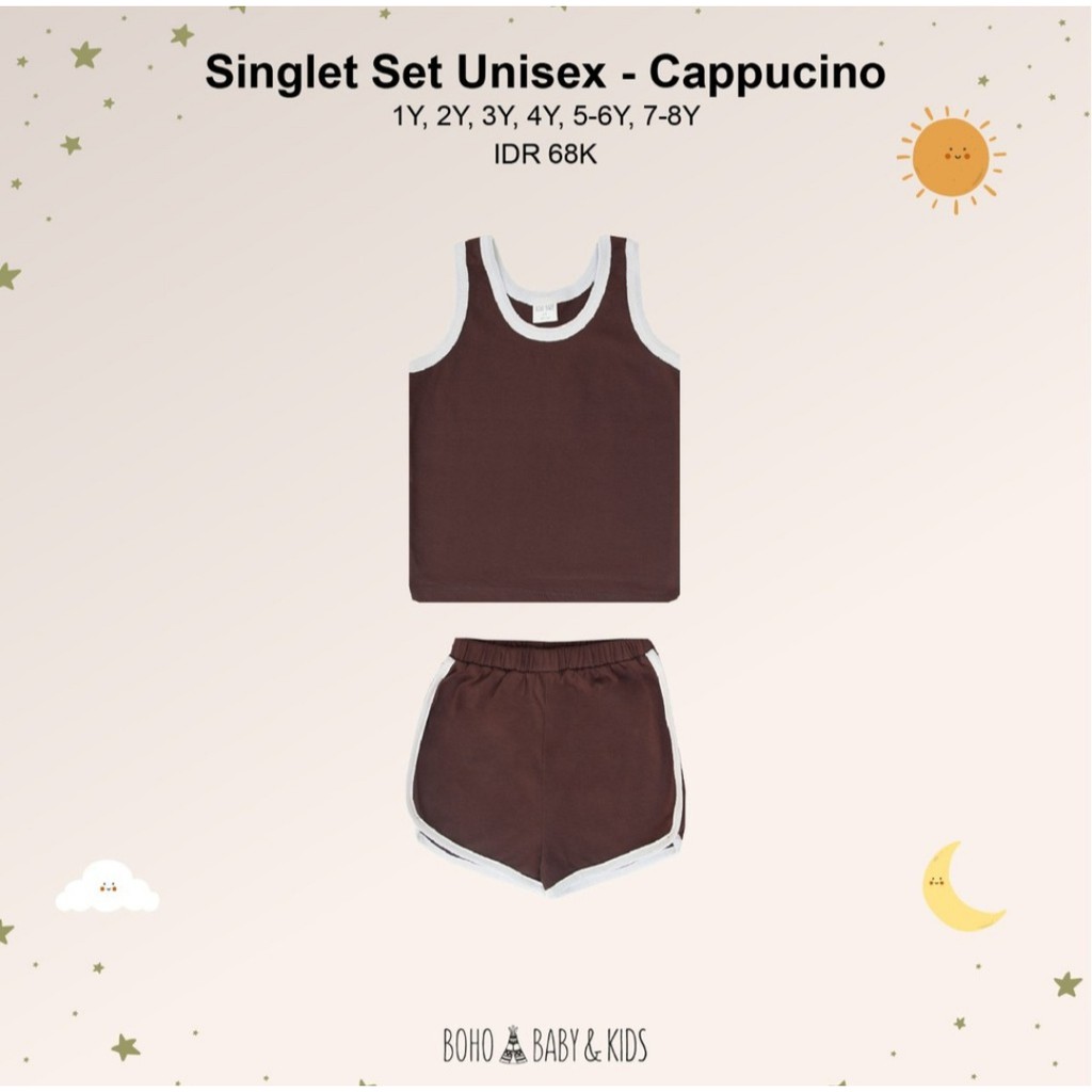 Bohopanna - Bohobaby Singlet Set Unisex