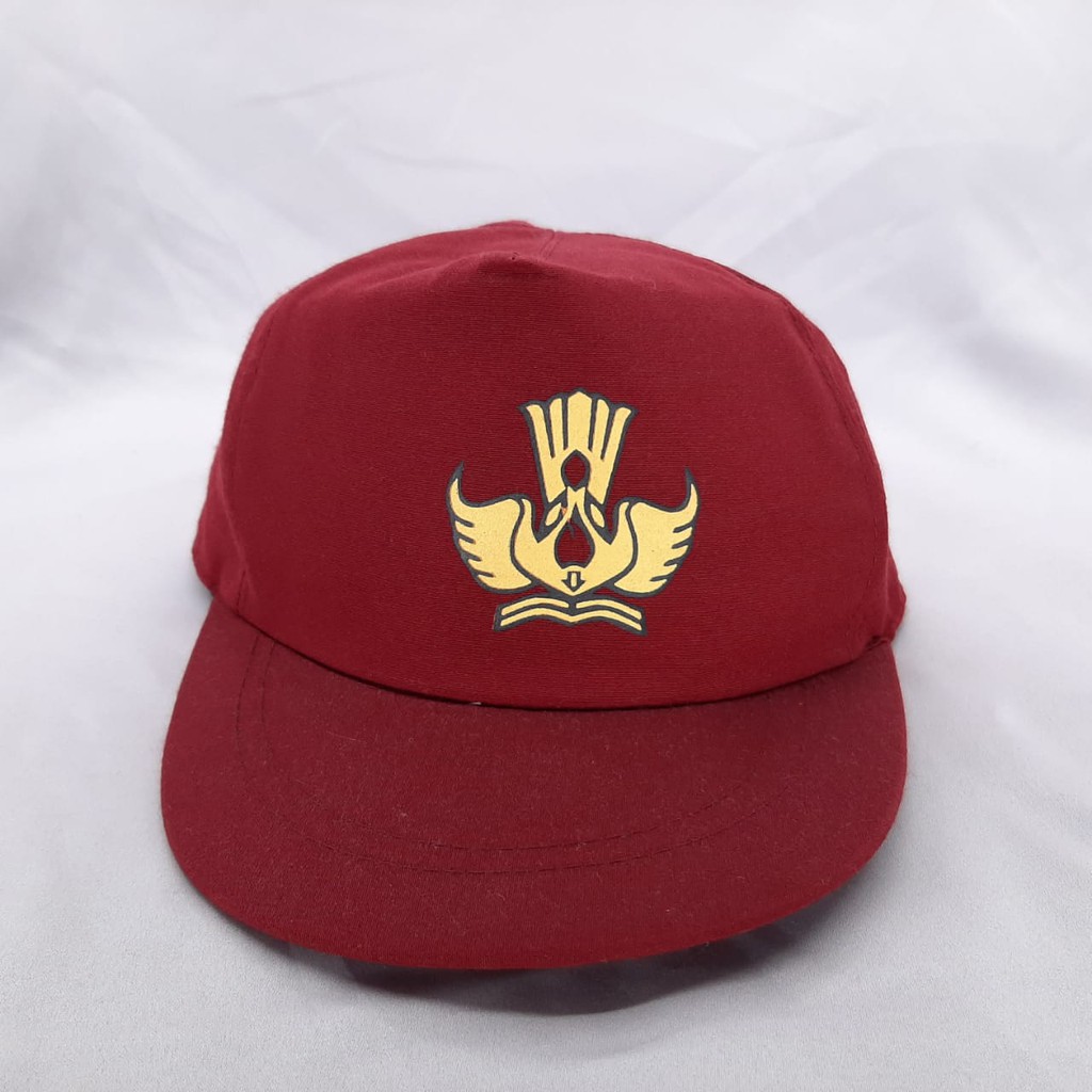 Topi SD Merah dan Merah Putih