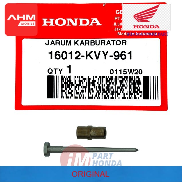 " 16012-KVY-961 Jarum Skep Piston Vacuum Beat Scoopy Spacy Karbu