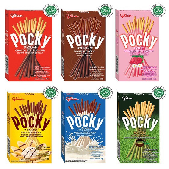 

POCKY / POCKY ALL VARIANT / POCKY COLORFULL / POCKY LIMITED EDITION