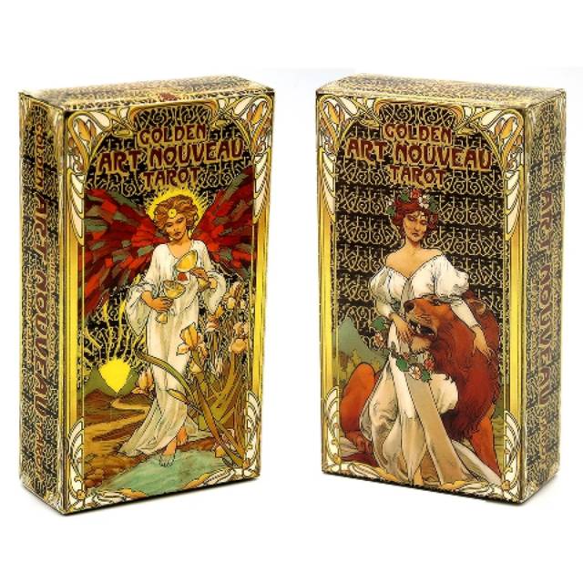 Golden Art Nouveau Tarot