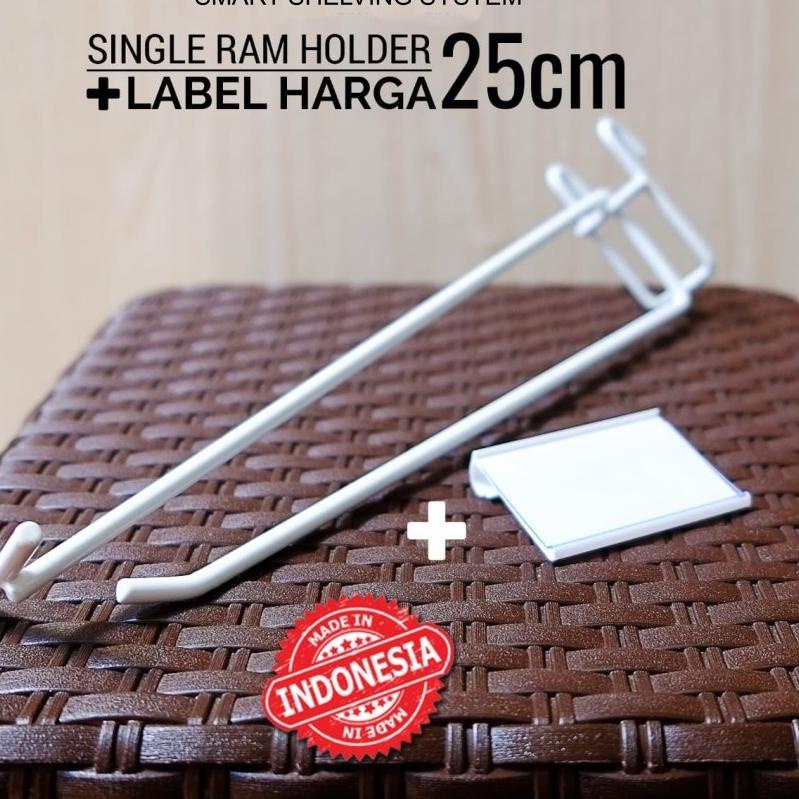 

Big Sale SINGLE RAM HOLDER 25CM/10PCS + LABEL HARGA 6CM CANTOLAN GANTUNGAN PRICE TAG ✓