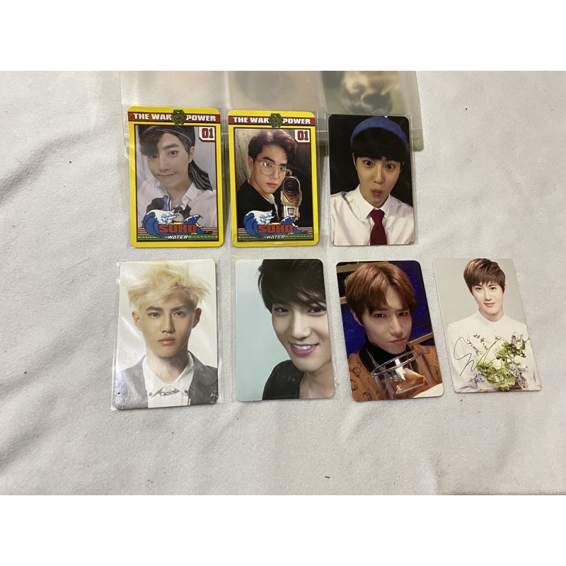 SUHO PHOTOCARD