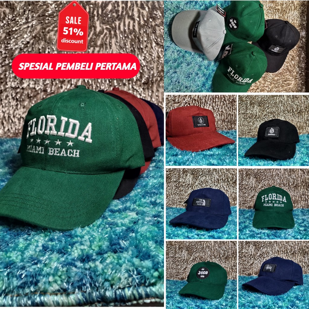 Topi Baseball Import Fashion Pria Simple Korean