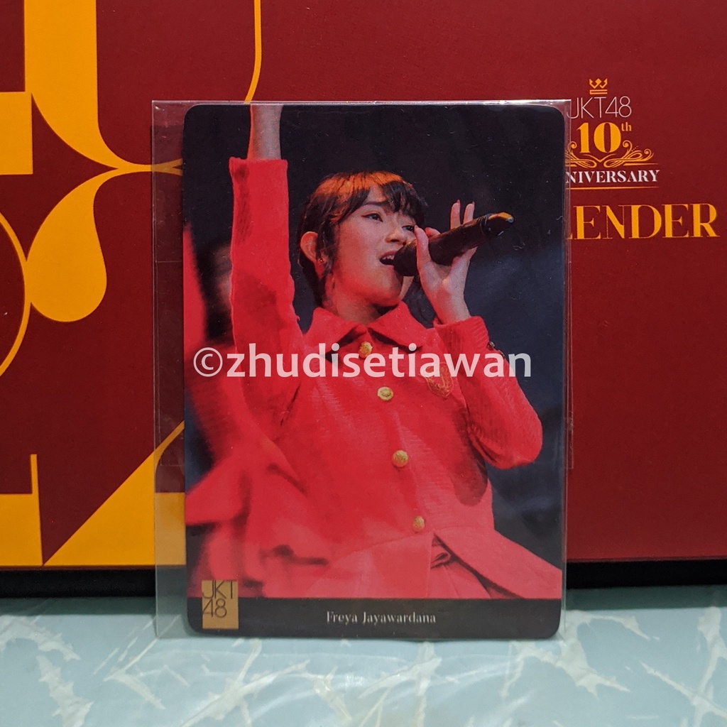 Photocard Freya JKT48 MnG Edisi 10th Anniv