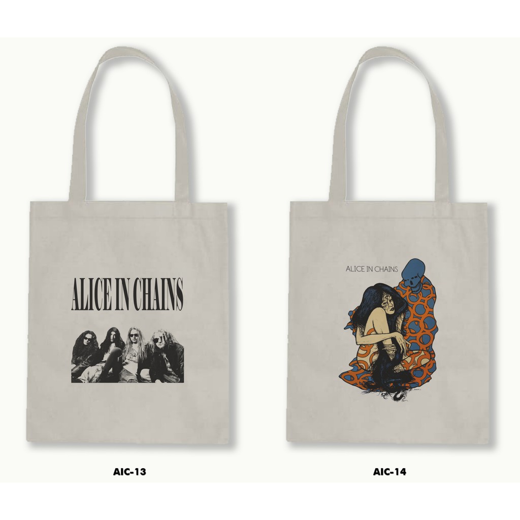 TOTE BAG BLACU - ALICE IN CHAINS .01