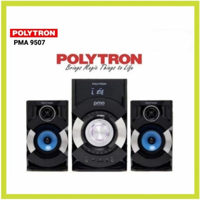 Polytron Speaker PMA 9507 Audio Bluetooth Aktif Subwoofer PMA9507 Termurah