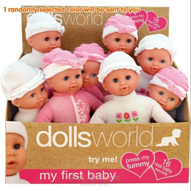 Dollsworld dolls world baby 30cm babydoll softly baby doll peterkin dolls world