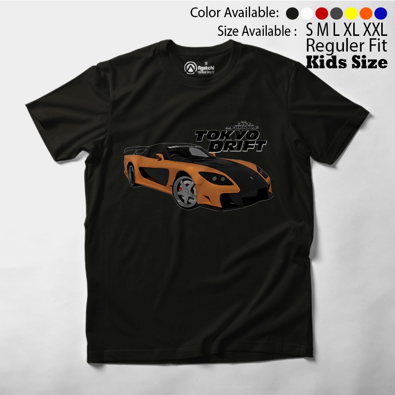 Baju Anak / Kaos Atasan Anak / Kids T Shirt Tokyo Drift