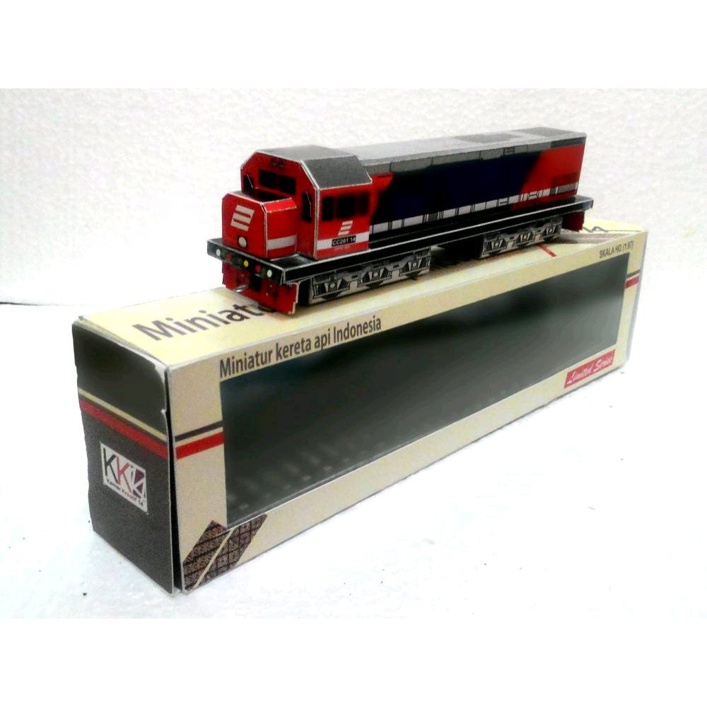 Lokomotif CC201 Perumka - Miniatur Kereta Api Indonesia  Grosir