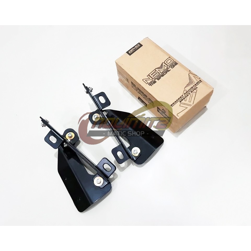 Breket Bracket Dudukan Windshield Spion NEMO Yamaha NMAX