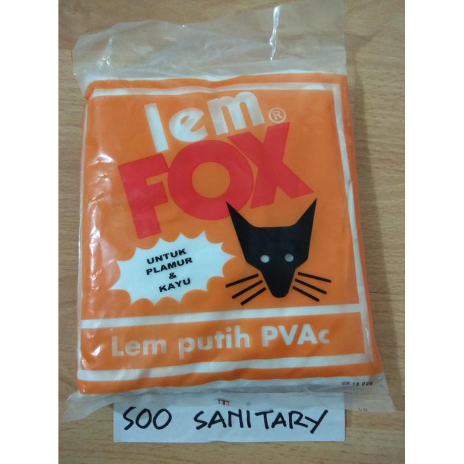 

Lem Fox 400 Gram Lem Putih Pvac Sotr9 Dijamin Ori