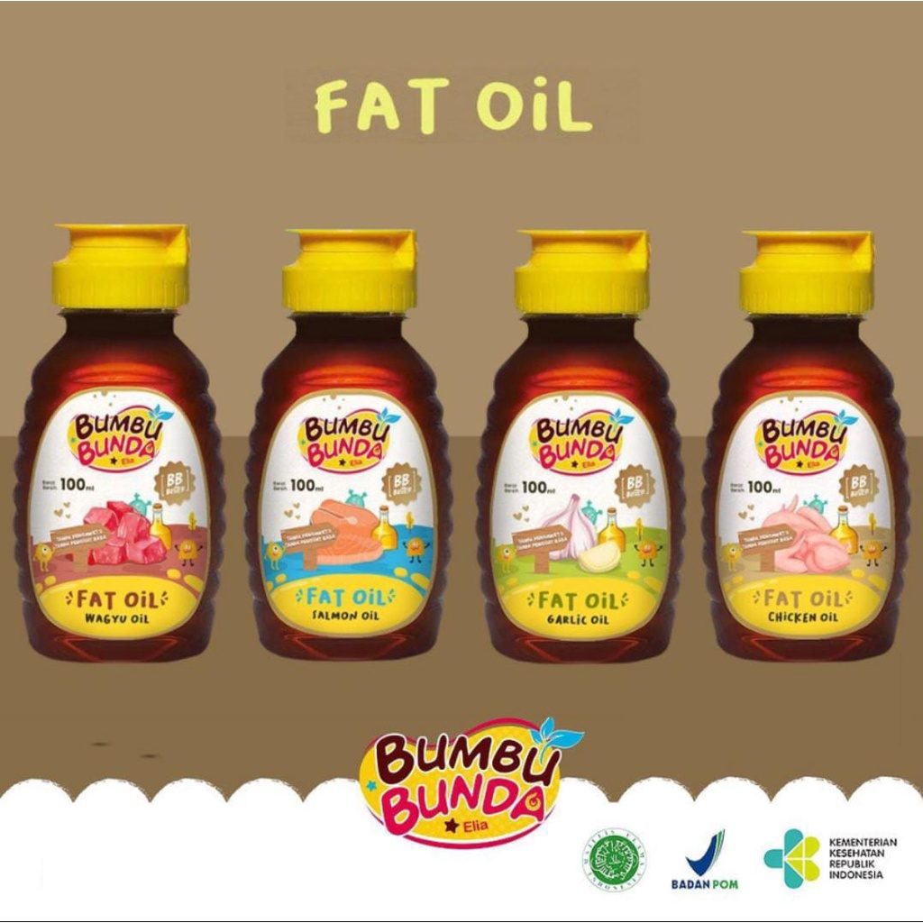 

Bumbu Bunda Fat Oil (Oil MPASI)