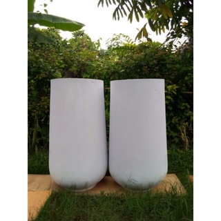 Pot gentong dekorasi bahan spon tinggi 80cm