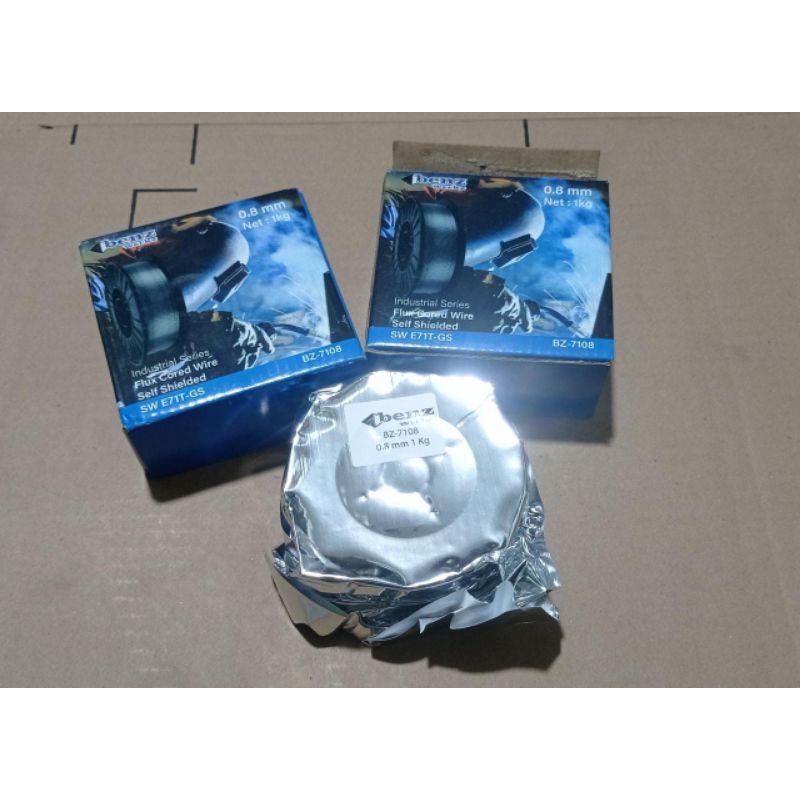 Kawat Las Mig 0.8 tanpa gas Flux Core