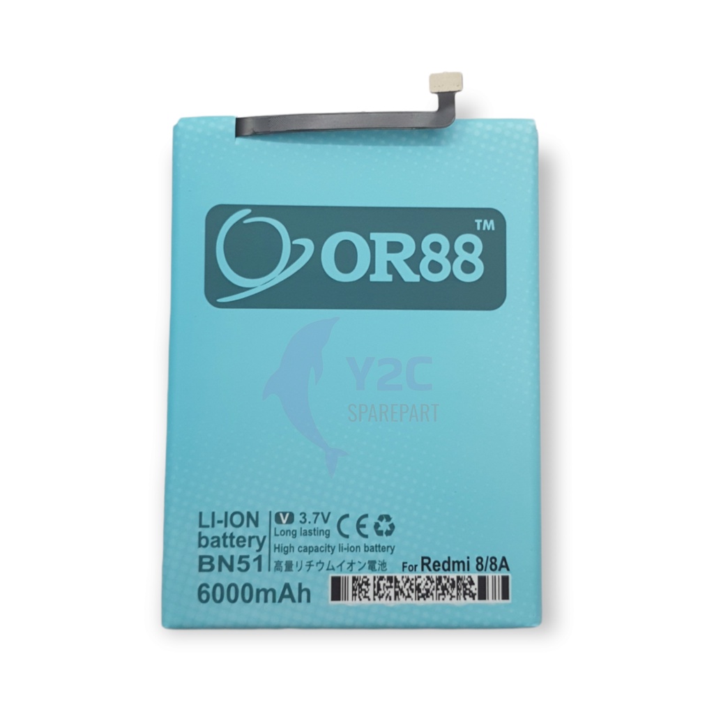 BATERAI XIAOMI REDMI 8 / 8A / BN51 DOUBLE POWER ORIENS 88 / BATREI BATRAI BATRE BATERE